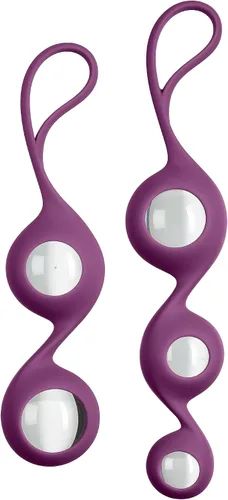 Miniatura 3 de Cloud 9 Health & Wellness BOROILICATE KEGEL Training Set - Ciruela