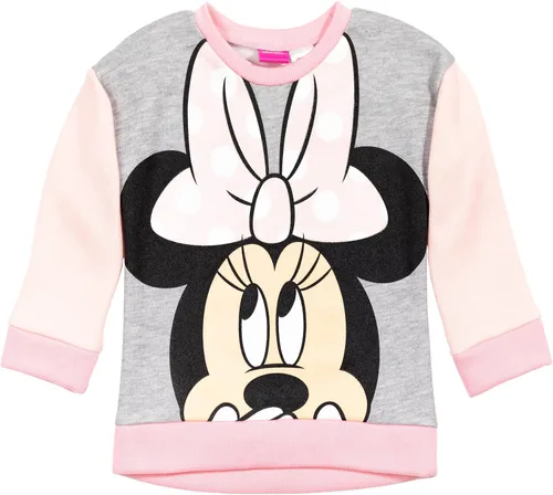 Miniatura 3 de Disney Minnie Mouse - Conjunto de sudadera y pantalones de forro polar, tallas de recién nacido a niño grande (recién nacido - 14-16)