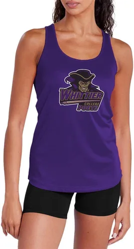 Miniatura 53 de Camiseta deportiva sin mangas oficial de NCAA Collegiate para mujer, con espalda cruzada, colección con logotipo primario