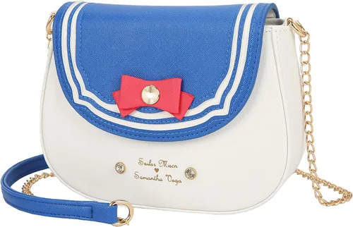 Miniatura 2 de Sunwel Fashion Bolso cruzado pequeño Kawaii Anime Cosplay bolso de hombro con cadena de lazo