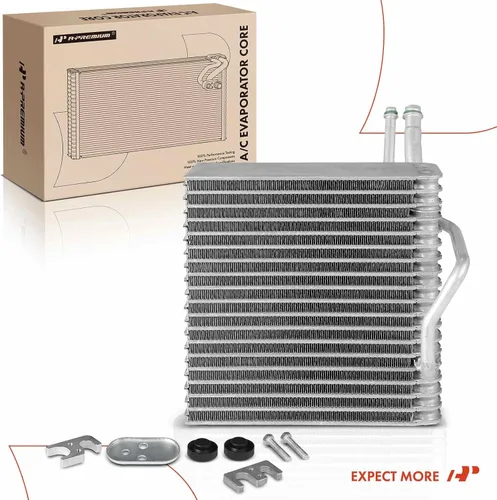 Miniatura 8 de A-Premium Núcleo del evaporador de CA compatible con Jeep Grand Cherokee 2002 2003 2004, con placa de prensado