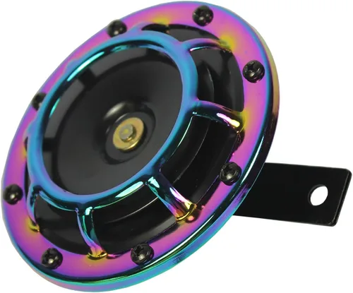 Miniatura 5 de Eletric - Kit de bocina de coche de 12 V 135 db, súper ruidoso, tono alto y bajo, kit de bocina gemela de metal con soporte para autos, camiones