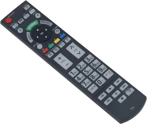 Miniatura 2 de N2QAYB000703 Control remoto de repuesto para Panasonic TV TC-L42ET5 TC-P55VT50 TC-P50ST50 TC-L55ET5 TC-L55DT50 TC-L47ET5 TC-P55ST50 TC-P60ST50