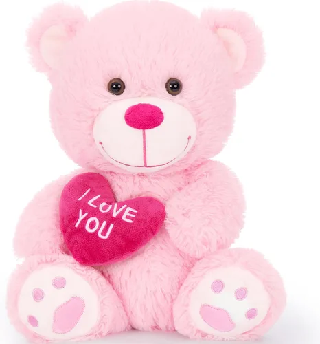 Miniatura 33 de MaoGoLan Oso de peluche gigante de 52" Oso de peluche - Te amo Corazón rojo Oso de peluche grande para regalo de San Valentín, aniversario, larga