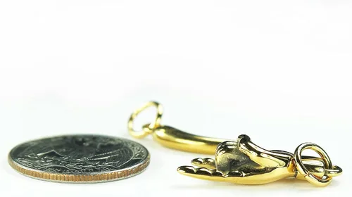 Miniatura 6 de Collar combinado de Mano Cornuto y Cornicello, en cadena de caja de 24 pulgadas, para hombre, cuerno de mano italiano de la suerte, antimal de ojo