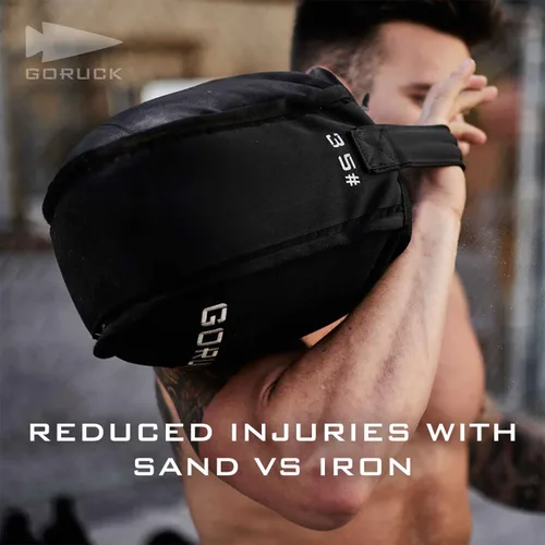 Miniatura 3 de GORUCK Pesas rusas de arena para fitness y entrenamiento corporal para hombres y mujeres, para levantamiento de pesas, mancuernas y yoga
