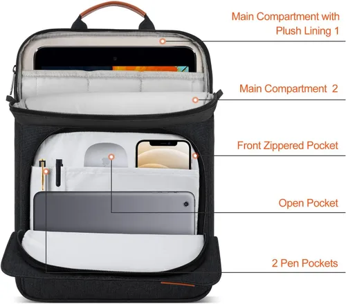 Miniatura 3 de Funda para tablet portátil de 12.9 pulgadas para Macbook Pro de 14.2 pulgadas/Air 13.6 pulgadas/Neo 13, Samsung Galaxy Tab S11 S10 S9 Ultra de 14.6
