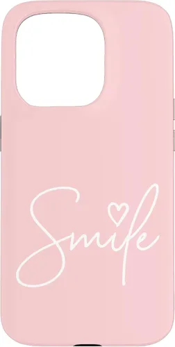 Miniatura 14 de Linda funda de sonrisa rosa claro para iPhone 17