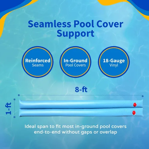 Miniatura 3 de Blue Wave Tubo de agua doble de 8 pies para cubierta de piscina de invierno, paquete de 5