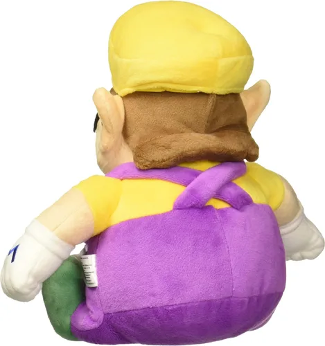 Miniatura 2 de Little Buddy Super Mario All Star Collection 1421 Wario - Peluche de peluche, 10 pulgadas, multicolor