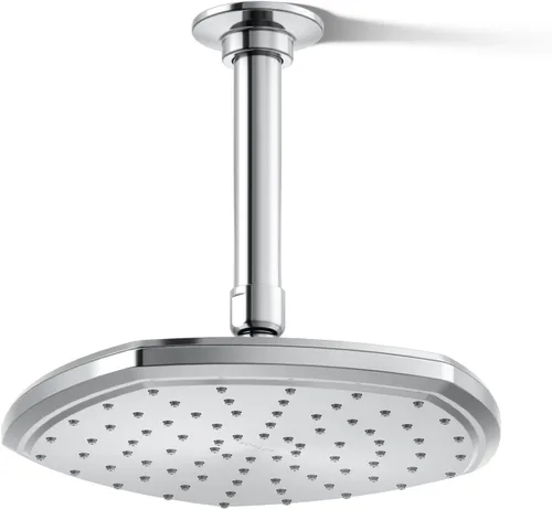 Miniatura 15 de Kohler 27051-SN Occasion® Cabezal de lluvia de una sola función de 8", 2.5 gpm, níquel pulido Níquel pulido vibrante