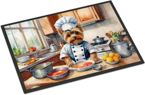 Miniatura 80 de Caroline's Treasures DAC6179MAT Affenpinscher - Tapete para puerta delantera, para interiores y exteriores, para entrada, antideslizante, lavable