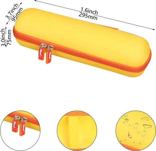 Miniatura 8 de Mchoi Estuche Rígido Adecuado para Otamatone, Instrumento Musical Electrónico Japonés, Sintetizador Portátil de Caracteres por Cube/Maywa Denki