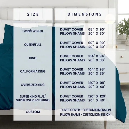 Miniatura 49 de Kotton Culture 1 Pc Twin/Twin XL Size Pinch Pleated - Pintuck Duvet Cover Only - 100% Egyptian Cotton Sateen -1000 TC Luxury Comforter Cover-Zipper