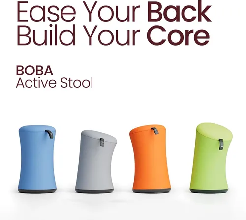 Miniatura 5 de TopJob Boba Chair - Elegante taburete oscilante activo, silla para TDAH, mejora la postura y la concentración, ergonómica con taburete ajustable