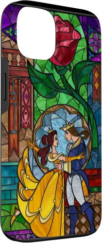 Miniatura 3 de Disney Beauty and The Beast - Carcasa para iPhone 13, diseño de bella y príncipe