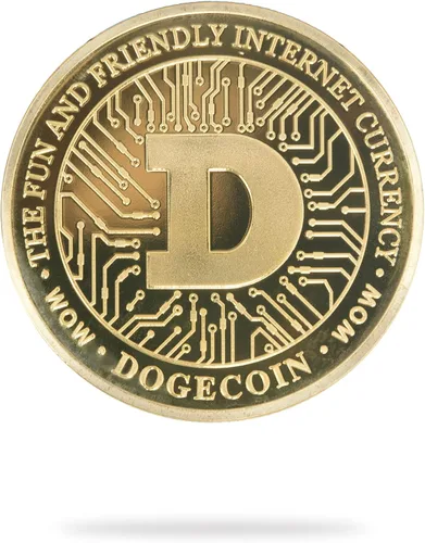 Miniatura 2 de Cryptochips Dogecoin (Doge) Criptomoneda física Criptomoneda conmemorativa que puede HODL