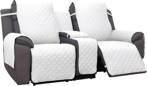 Miniatura 10 de PureFit Funda de Sofá de Dos Plazas Reclinable Reversible Resistente al Agua - Protector de Muebles Antideslizante para Reclinable de 2 Asientos