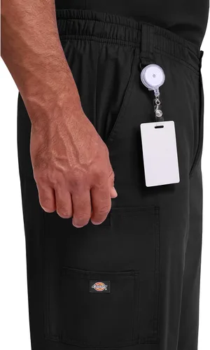Miniatura 2 de Dickies Pantalón de meter para hombre con 7 bolsillos, cintura elástica con cierre de botón 81006