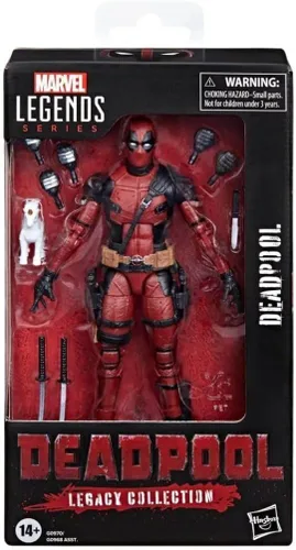 Miniatura 5 de Marvel Legends Series Deadpool, Deadpool 2 - Figura de acción coleccionable para adultos de 6 pulgadas