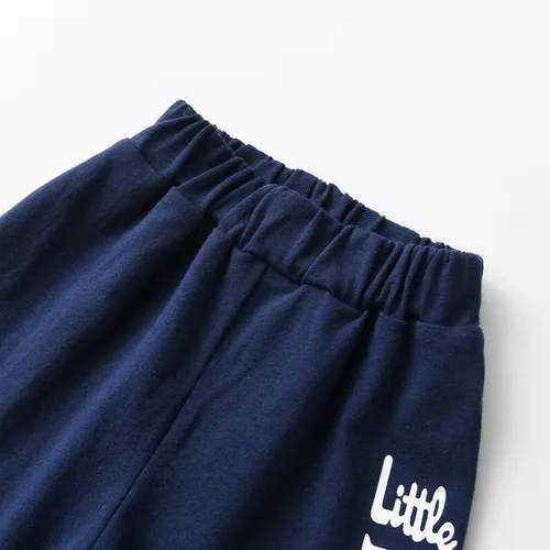 Miniatura 6 de Conjunto de 3 piezas de ropa para bebé recién nacido, mameluco de manga larga + pantalones + sombrero