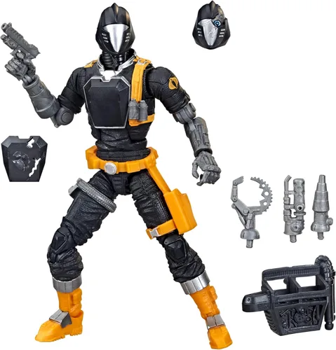 G.I. Joe Classified Series B.A.T. Figura de acción 33, juguete coleccionable de primera calidad con múltiples accesorios, escala de 6 pulgadas, con
