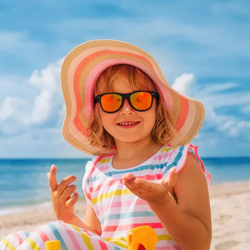 Miniatura 4 de Matcheck Paquete de 12 lentes de sol con lentes de espejo para niños, lindos lentes clásicos, regalos de fiesta para niños y niñas, accesorios
