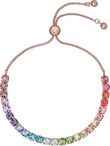 Miniatura 8 de Ted Baker London Melrah Icon Crystal Slider - Pulsera de tenis ajustable para mujer