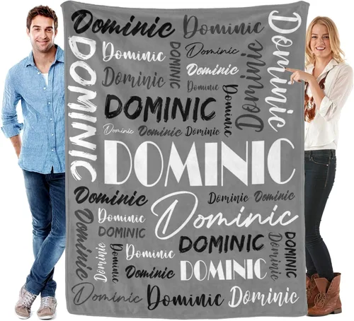 Miniatura 25 de Manta personalizada para niños y adultos, manta personalizada con nombre, manta de franela personalizada con nombre, manta personalizada con nombre