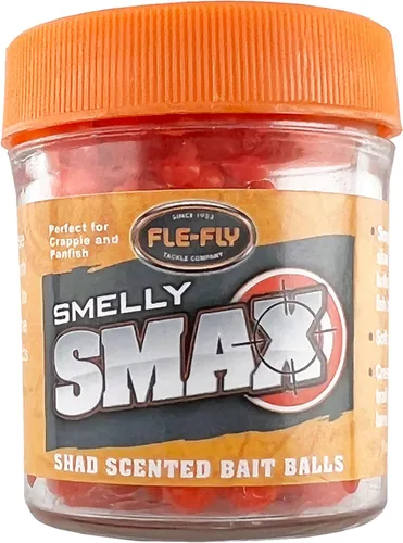 Smell Smax - Bolas de cebo perfumadas para trucha, pez pan, salmón y más Naranja