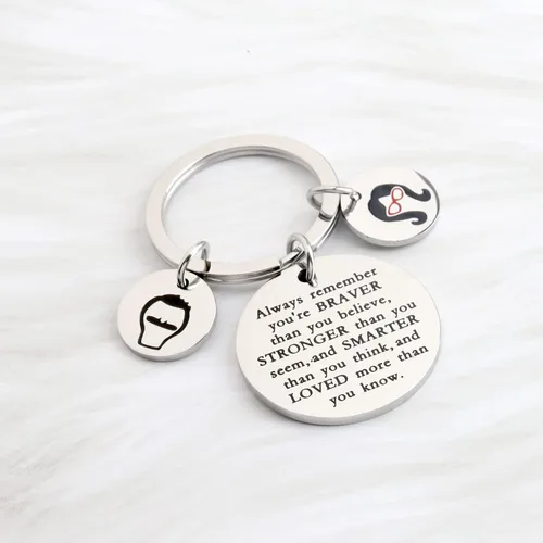 Miniatura 5 de KUIYAI Llavero inspirado en la película, regalo para pareja de Linda y Bob, regalo para novio, novia, regalo para el día de San Valentín, regalo