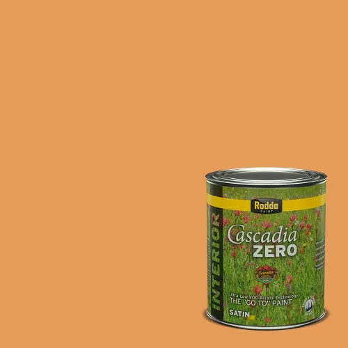 Miniatura 72 de Rodda Paint CASCADIA ZERO - Pintura plana e imprimación para interiores en uno, cuarto de galón, crema de ballet