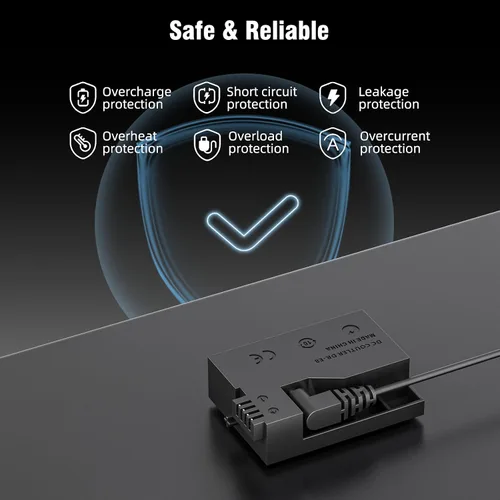 Miniatura 7 de ACK-E8 Adaptador de corriente de CA DR-E8 Kit de acoplador de CC de reemplazo de batería LP-E8 para cámaras Canon EOS Rebel T5i T4i T3i T2i 700D