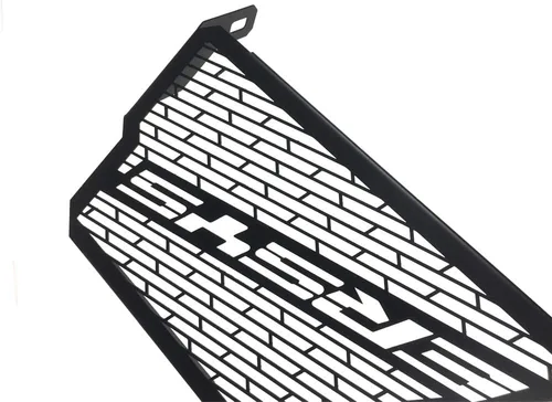 Miniatura 7 de Piezas de motocicleta para KLE650 VERSYS 650 Versys650 2015 2016 2017 2018 2019 2020 2021 Protector de radiador Protector de parrilla (negro)