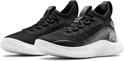Miniatura 2 de Under Armour Curry 8 CNY GS Tenis de baloncesto 3024036, Estampado en negro