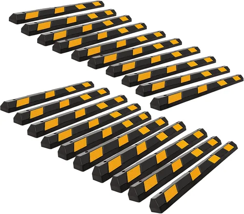 Miniatura 8 de ZONETECH Tope de Estacionamiento de Goma Grande y Resistente – 72" Tope de Rueda para Garaje Automotriz de Calidad Premium Grado Profesional