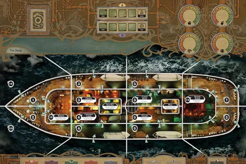 Miniatura 2 de Insondable Juego de estrategia para adolescentes y adultos Arkham Horror Juego de mesa Traidor Oculto A partir de 14 años 3-6 jugadores