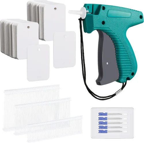 Miniatura 10 de Honoson 2006 piezas de etiquetas de precio para ropa con juego de pistola, incluyendo 1 pistola para etiquetas de precio de prendas con 5 agujas