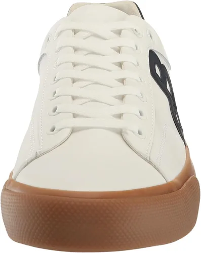 Miniatura 2 de BOSS Zapatos deportivos de piel con logotipo doble B para hombre