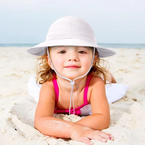 Miniatura 3 de SimpliKids Sombrero de sol para niños pequeños 50+ UPF de ala ancha con protección solar