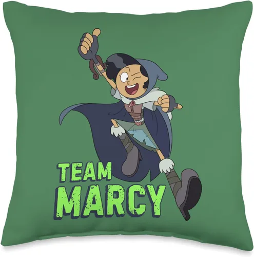 Miniatura 5 de Disney Channel Amphibia Team Marcy - Almohada de 18.0 x 18.0 in, multicolor