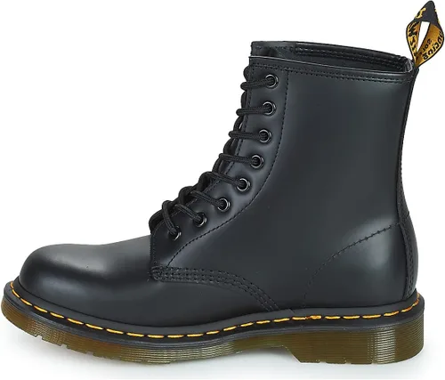 Miniatura 5 de Dr. Dr. Martens 1460 Original- Botas de cuero con 8 ojales, para hombre y mujer, negro