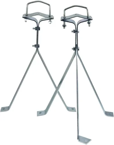 Miniatura 2 de Skywalker Par de montaje en pared resistente de 12 pulgadas para antena de TV con (2) soportes con pernos de retardo