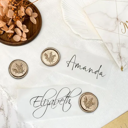 Miniatura 4 de 25 calcomanías para sellos de cera, hechas a mano, autoadhesivas, para invitaciones de bodas, sobres, envoltura de regalo, Navidad