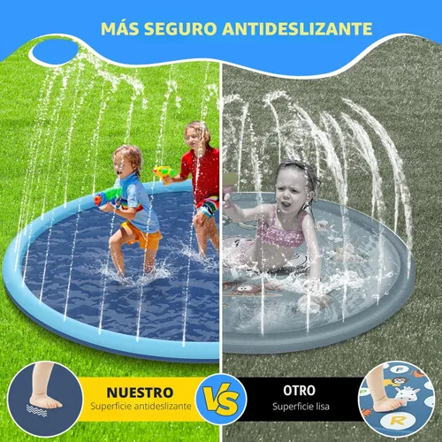Miniatura 2 de Alfombrilla antideslizante para niños y perros, alfombra de juego extra grande de 80 pulgadas, juguetes de piscina para perros, piscina