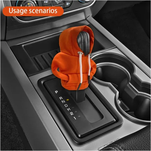 Miniatura 6 de Capucha de Cambio de Marchas para Coche, Elegante Cubierta de Pomo de Cambio, Mini Capucha para Cambio Automático, Lindos Gadgets