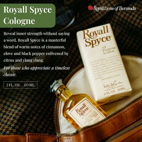 Miniatura 2 de ROYALL SPYCE, Colonia Heritage, fragancia cálida con especias – 2 oz Splash