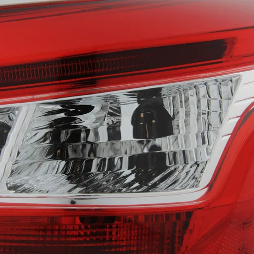 Miniatura 3 de AKKON - Compatible con luces traseras transparentes para Sentra Sedan de 4 puertas, color rojo cromado, luces traseras transparentes 2016 2017 2018