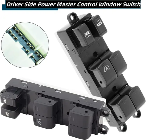 Miniatura 4 de MOJTBE 25401-EA003 Interruptor de ventana eléctrica principal del lado del conductor delantero compatible con Nissan Frontier y Nissan Xterra 2005