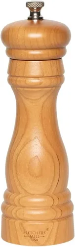 Miniatura 6 de Fletchers' Mill Molinillo de Sal Federal, Verde Espuma de Mar - 8 Pulgadas, Molienda Ajustable de Fina a Gruesa, HECHO EN EE.UU. Seafoam